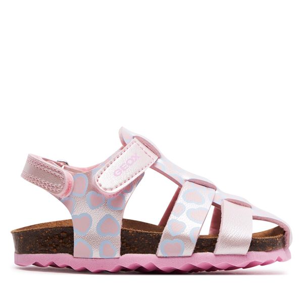 Geox Sandali Geox B Sandal Chalki Girl B452RA 000NF C8010 M Roza