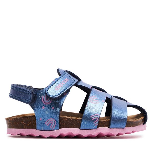 Geox Sandali Geox B Sandal Chalki Girl B452RA 000NF CF48T M Mornarsko modra