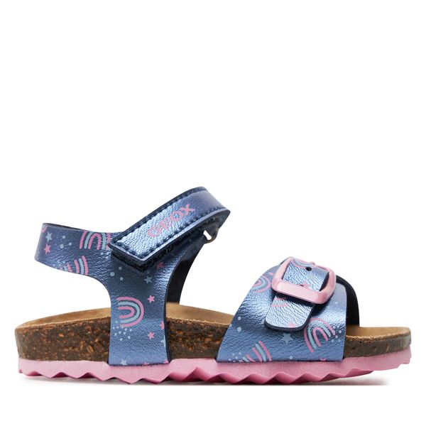 Geox Sandali Geox B Sandal Chalki Girl B922RA 000NF CF48T M Mornarsko modra