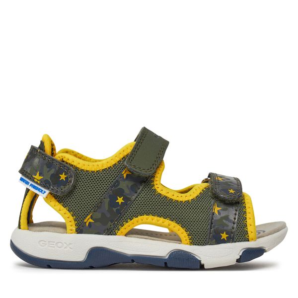 Geox Sandali Geox B Sandal Multy Boy B450FA 014CE C0629 S Military/Ochreyellow