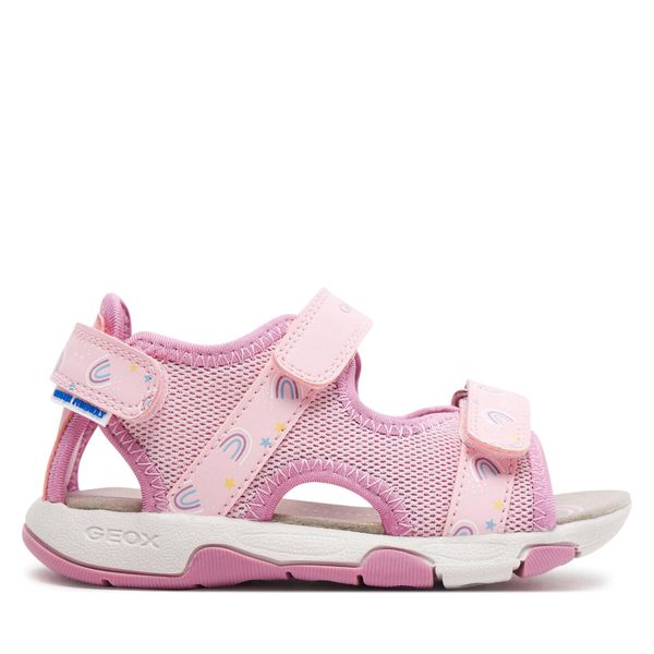 Geox Sandali Geox B Sandal Multy Girl B450DA 0ASCE C8099 S Roza