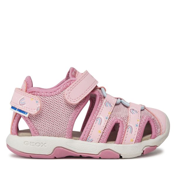 Geox Sandali Geox B Sandal Multy Girl B450DB 0ASCE C8099 M Roza