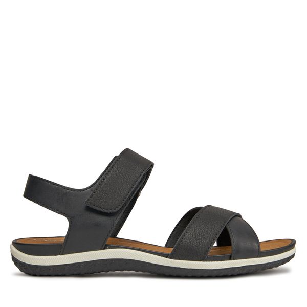 Geox Sandali Geox D Sandal Vega D45R6B 0EKBN C9999 Črna