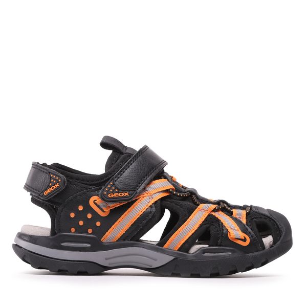 Geox Sandali Geox J Borealis Boy J920RB0ME14C0038 S Črna