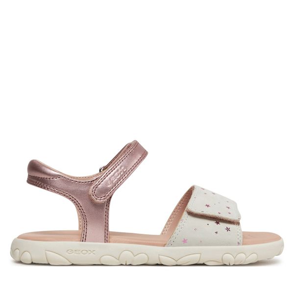 Geox Sandali Geox J Sandal Haiti Girl J028ZA 007NF C8283 D Old Rose/Off White