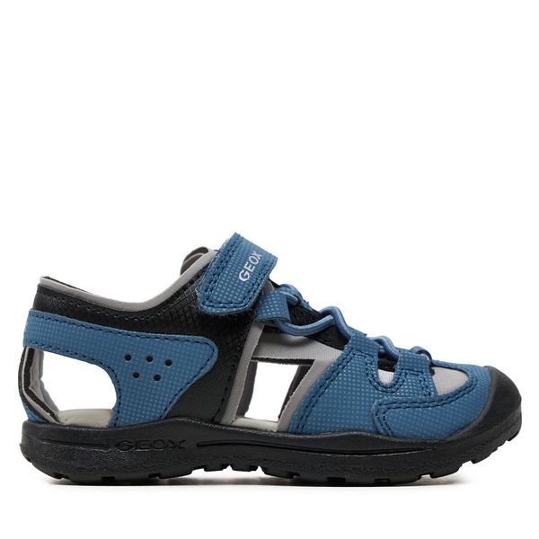 Geox Sandali Geox J Vaniett Boy J455XA 015CE C0164 M Lt Blue/Black