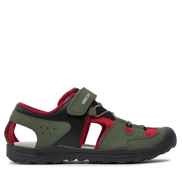 Geox Sandali Geox J Vaniett Boy J455XA 015CE C3267 D Khaki