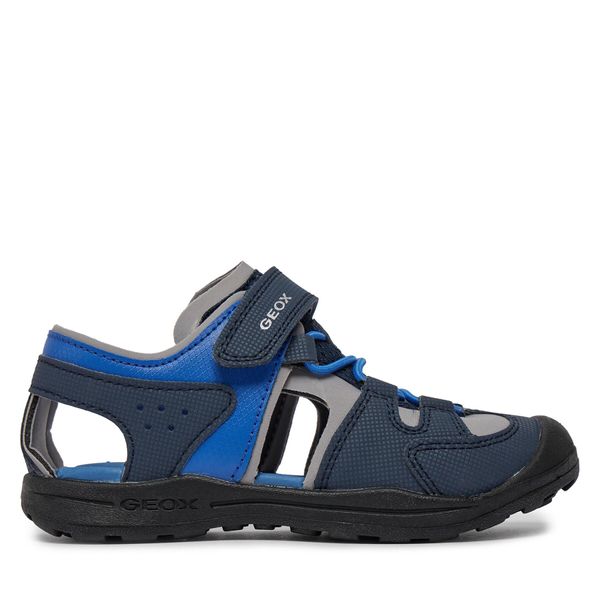 Geox Sandali Geox J Vaniett Boy J455XA 015CE C4226 S Mornarsko modra