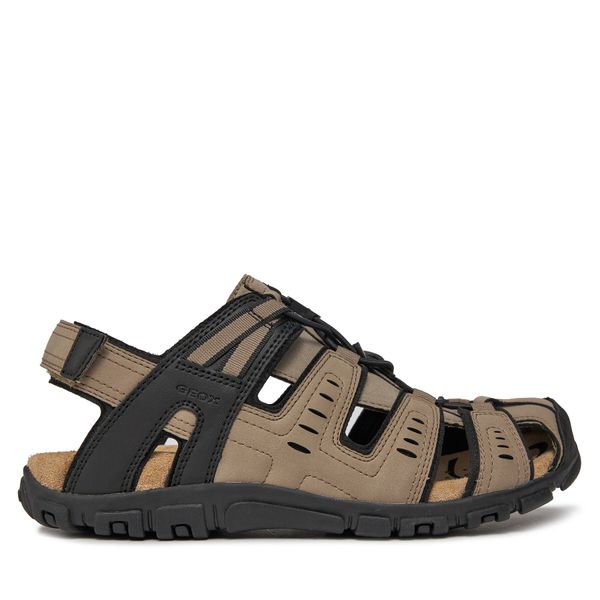 Geox Sandali Geox Uomo Sandal Strada U4524C 000EK C6738 Rjava