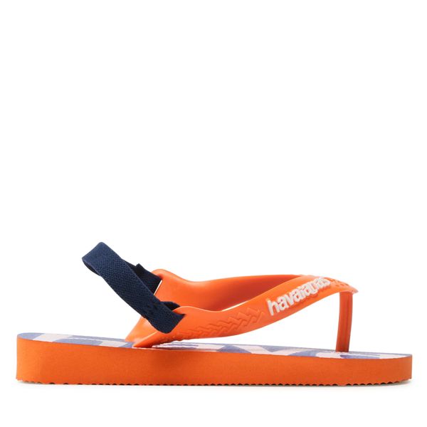 Havaianas Sandali Havaianas Baby Logomania 41457959797 Oranžna