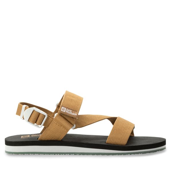 Jack Wolfskin Sandali Jack Wolfskin Urban Entdeckung Belt Sandal 4056801 Rjava