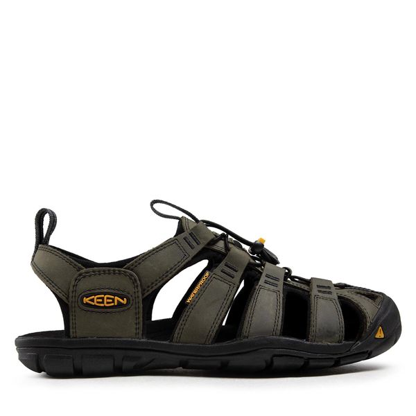Keen Sandali Keen Clearwater Cnx Leather 1013107 Magnet/Black