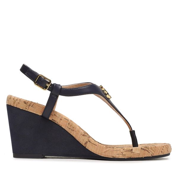 LAUREN RALPH LAUREN Sandali Lauren Ralph Lauren Jeannie 802898612003 Mornarsko modra