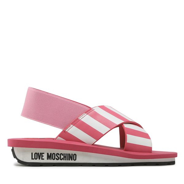 LOVE MOSCHINO Sandali LOVE MOSCHINO JA16113G1GI4261A Righe Rosa