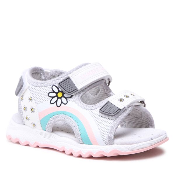 Lumberjack Sandali Lumberjack 3 VELCRO SANDAL Srebrna