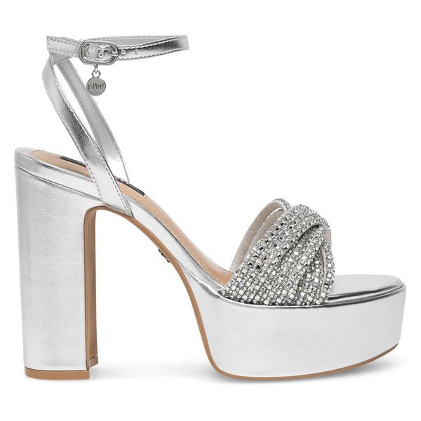 Nine West Sandali Nine West WFA2736-1 Srebrna