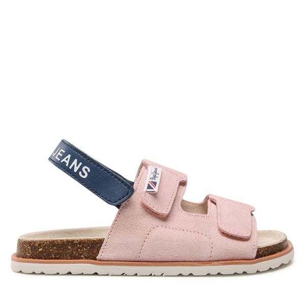 Pepe Jeans Sandali Pepe Jeans Berlin Girl Strap PGS90179 Mauve Pink 319