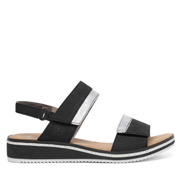 Rieker Sandali Rieker V36B9-14 Črna