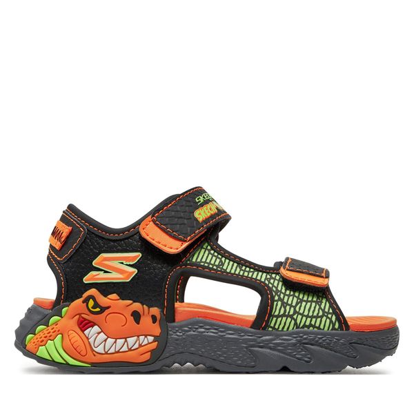 Skechers Sandali Skechers Creature-Splash- 400614L/BKOR Črna