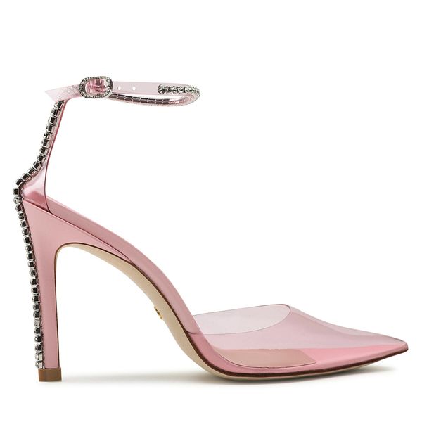 Stuart Weitzman Sandali Stuart Weitzman Stuart Glam 100 Strappm SC002 Light Pink/Cotton Candy/Clear