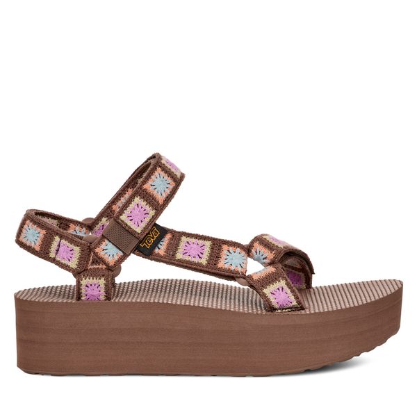 Teva Sandali Teva Flatform Universal Crochet 1150210 Rjava