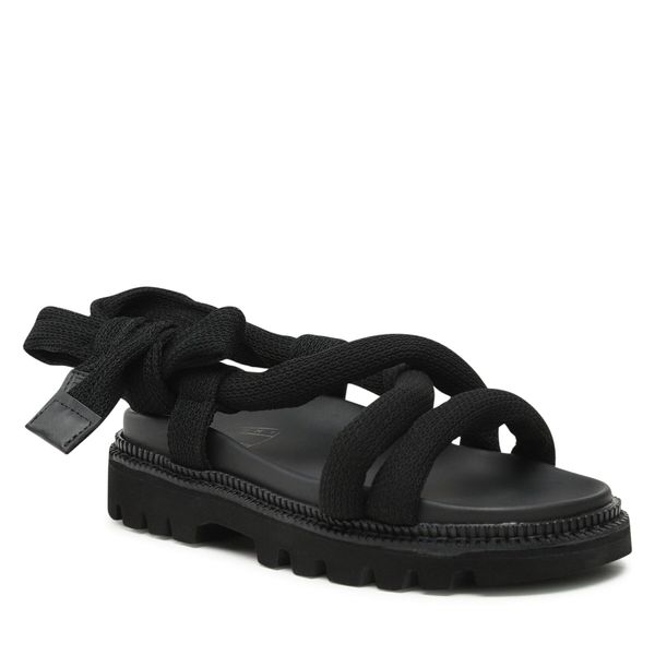 Tommy Jeans Sandali Tommy Jeans Chunky Tommy Jeans Sandal EN0EN02073 Črna