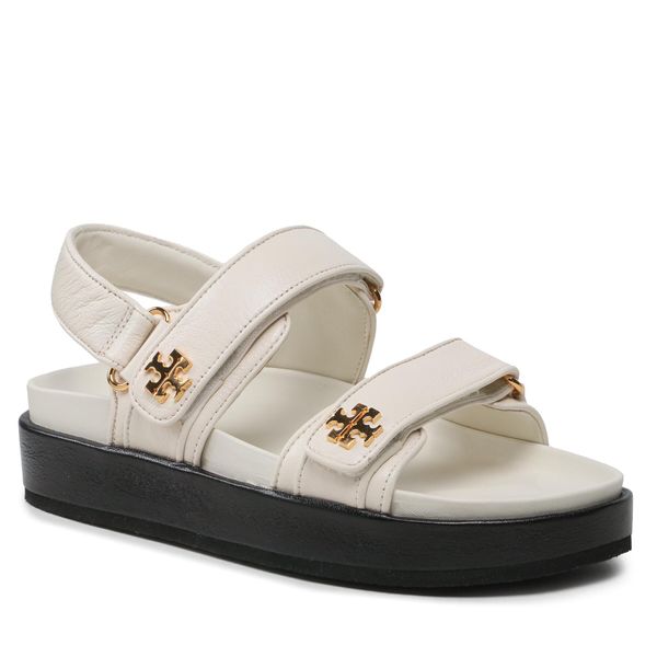 Tory Burch Sandali Tory Burch Kira Sport Sandal Calf Leather 144328 Écru