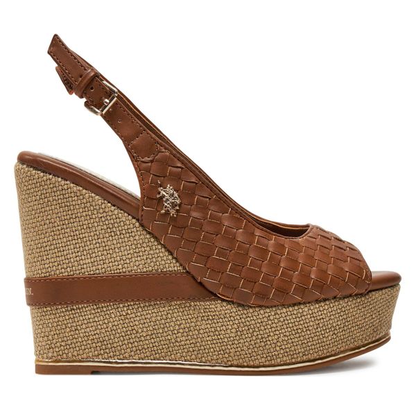 U.S. Polo Assn. Sandali U.S. Polo Assn. Aylin019 Rjava