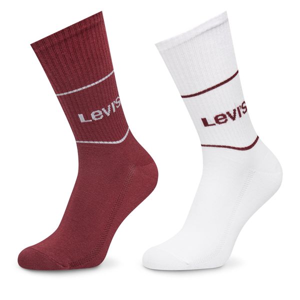 Levi's® Set 2 parov nisex visokih nogavic u Levi's® 37157-1121 Pisana