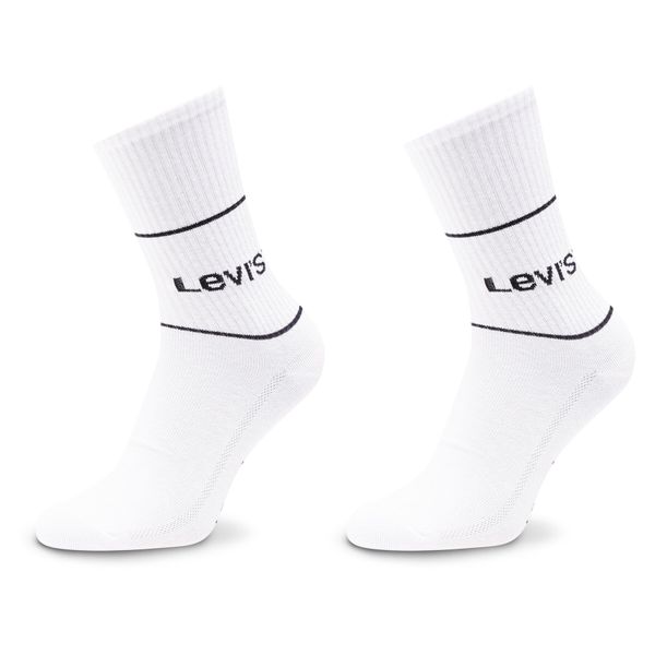 Levi's® Set 2 parov nisex visokih nogavic u Levi's® 701210567 Bela