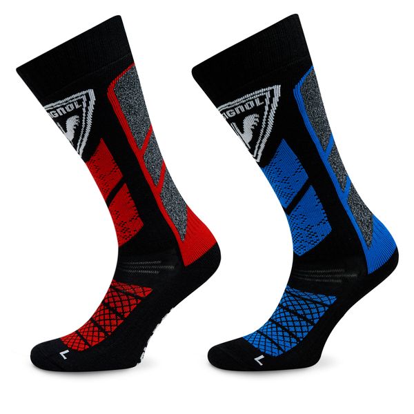 Rossignol Set 2 parov smučarskih nogavic Rossignol Thermotech 2P RLMMX04 Črna