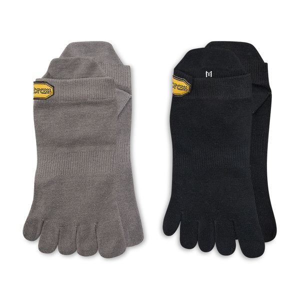 Vibram Fivefingers Set 2 parov uniseks stopalk Vibram Fivefingers Pack Sock S15N23P Črna