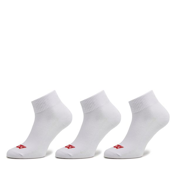 Levi's® Set 3 parov moških visokih nogavic Levi's® 37157-1018 White