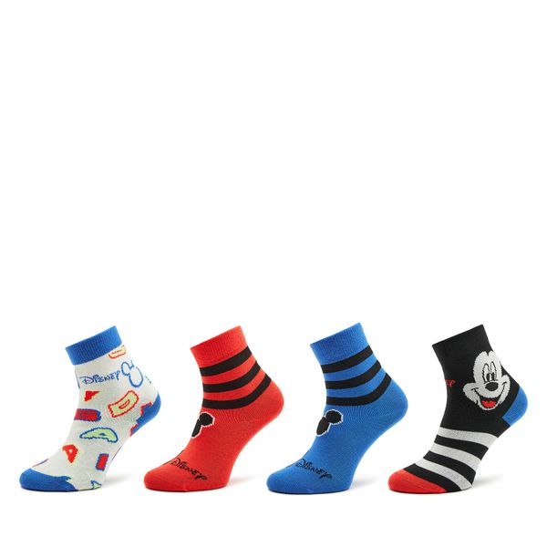 adidas Set 3 parov otroških visokih nogavic adidas Mickey Mouse Crew Socks 3 Pairs IB6776 Pisana