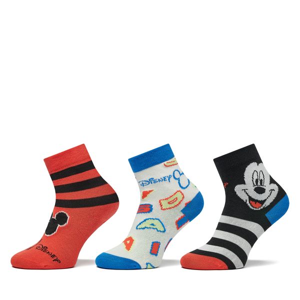 adidas Set 3 parov otroških visokih nogavic adidas Mickey Mouse Crew Socks 3 Pairs IB6776 Pisana