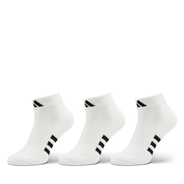 adidas Set 3 parov unisex nizkih nogavic adidas Mid-Cut Socks 3 Pairs HT3450 Bela