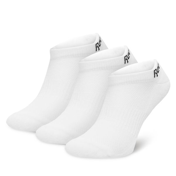 Reebok Set 3 parov unisex nizkih nogavic Reebok R0356-SS24 (3-pack) Bela