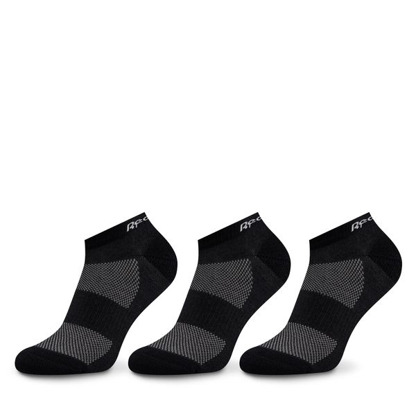 Reebok Set 3 parov unisex nizkih nogavic Reebok Te Low Cut Sock 3P GH0408 Črna