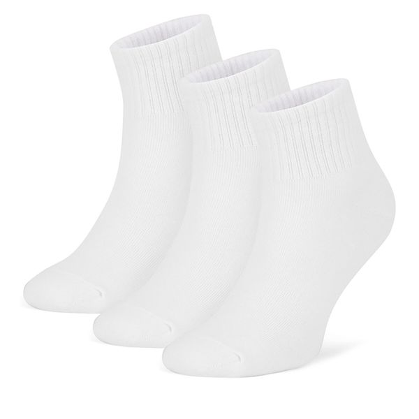 Sprandi Set 3 parov unisex nizkih nogavic Sprandi 0UB-004-AW24 (3-PACK) Bela