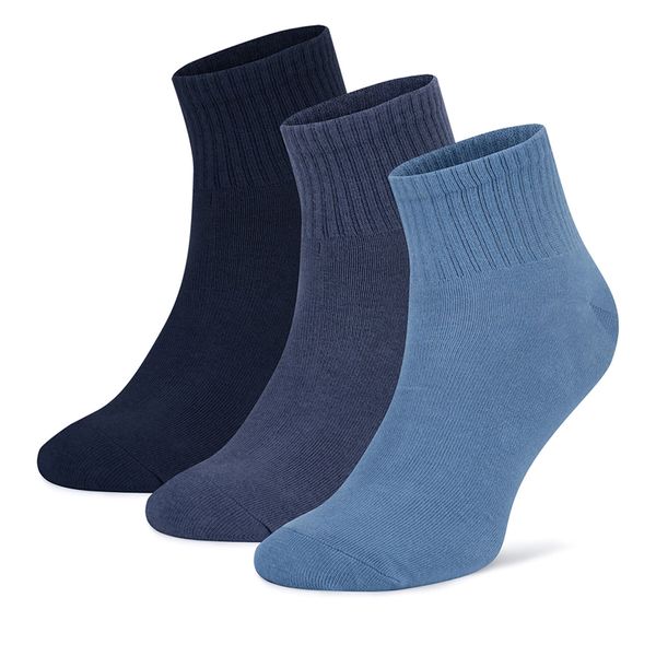 Sprandi Set 3 parov unisex nizkih nogavic Sprandi 0UB-004-AW24 (3-PACK) Modra