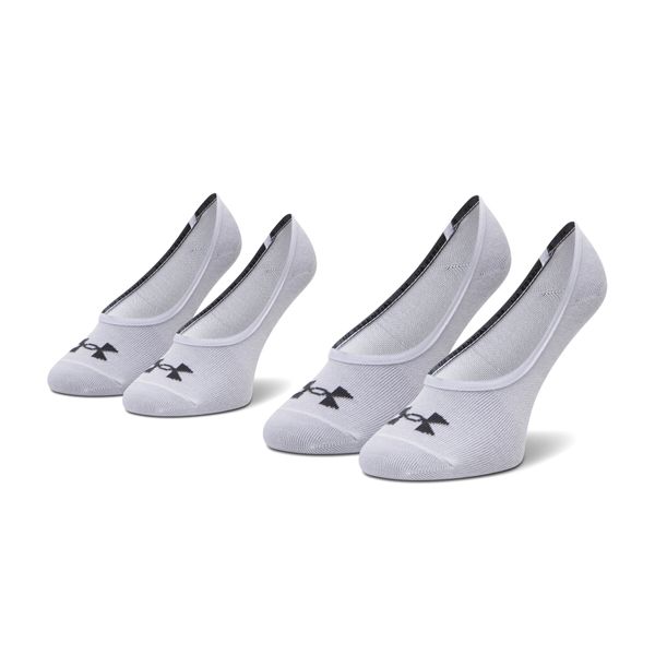 Under Armour Set 3 parov ženskih stopalk Under Armour Essential Lolo Liner 1361148-100 Bela