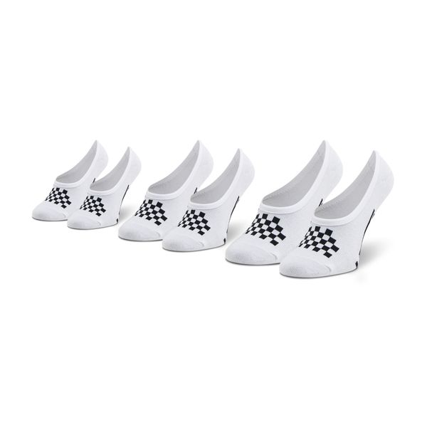 Vans Set 3 parov ženskih stopalk Vans Classic Canoodle VN0A48HDYB21 Bela