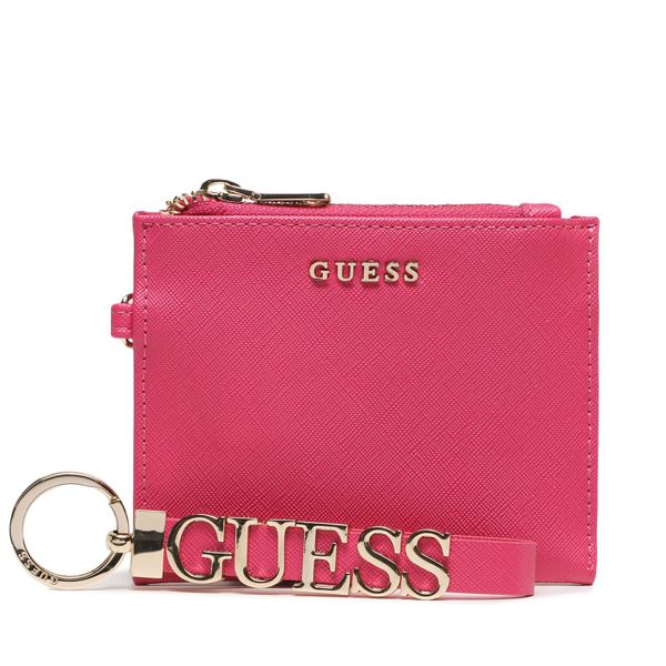 Guess Set etui za kreditne kartice in obesek za ključe Guess GFBOXW P3403 Roza