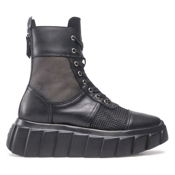 AGL Škornji AGL Blondie High D943507PGKZ098F970 Črna