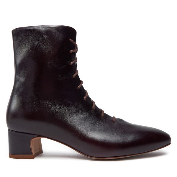 Balagan Škornji Balagan BALAGAN-VICTORIA BOTKI MAHONIOWY Bordo rdeča