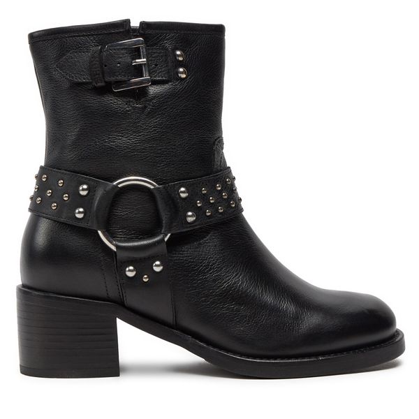 Bronx Škornji Bronx New-Camperos 47535-U Črna