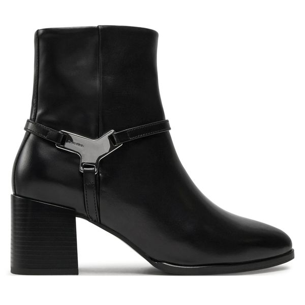 Calvin Klein Škornji Calvin Klein Ankle Boot 55 HW0HW02095 Črna