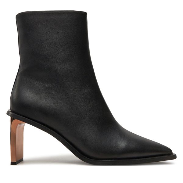 Calvin Klein Škornji Calvin Klein Ankle Boot 70 Lth HW0HW02092 Črna