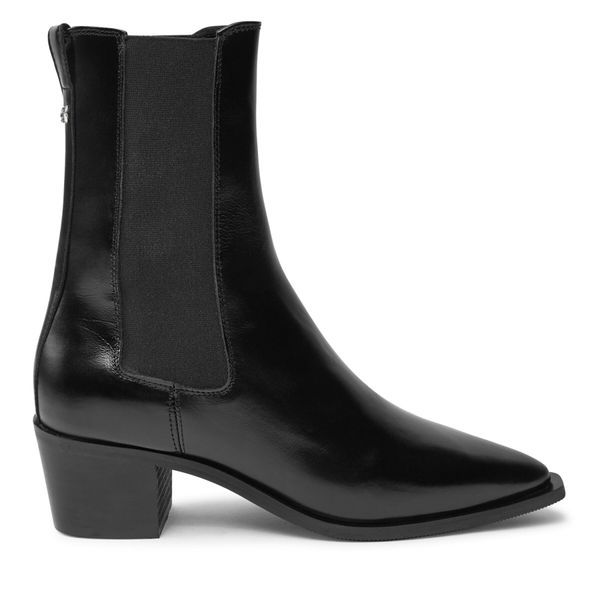 Calvin Klein Škornji Calvin Klein Heel Cowboy HW0HW02315 Črna