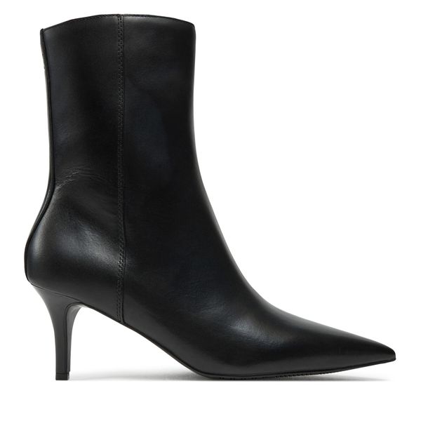 Calvin Klein Jeans Škornji Calvin Klein Jeans 60Mm Stiletto Heel Bootie YW0YW01836 Črna